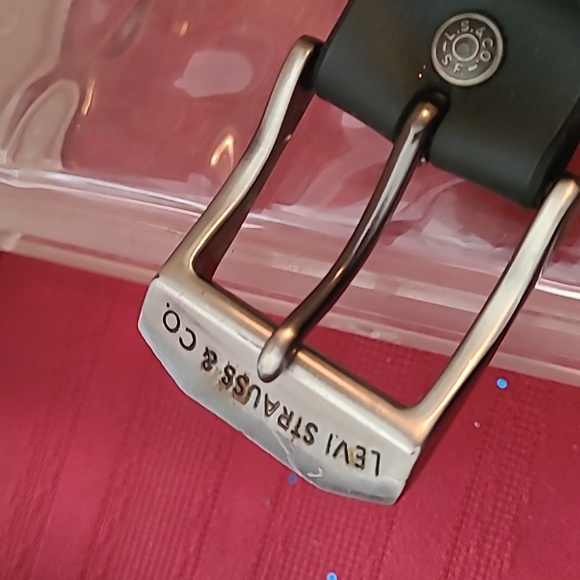Genuine leather belt levis strauss - Picture 1 of 5
